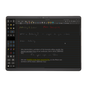surface pro x Artist Pad onenote tablet pro hotkeys touch keyboard shortcuts panel