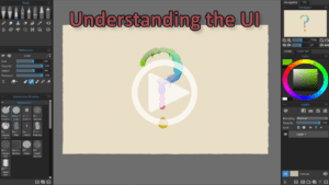 Ui tutorial thumbnail for rebelle drawing application