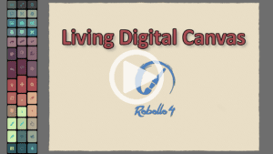 living digital canvas thumbnail for rebelle drawing application