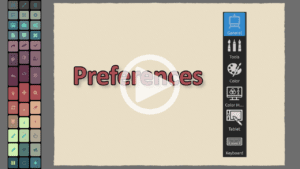 preferences thumbnail for rebelle drawing application