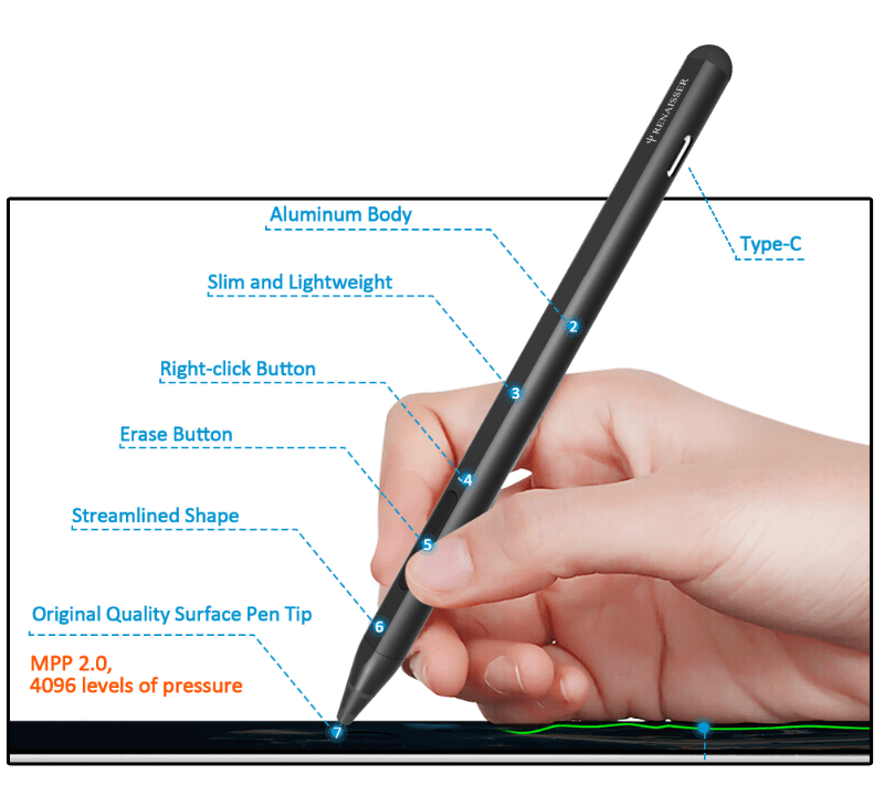 better stylus for Microsoft Surface