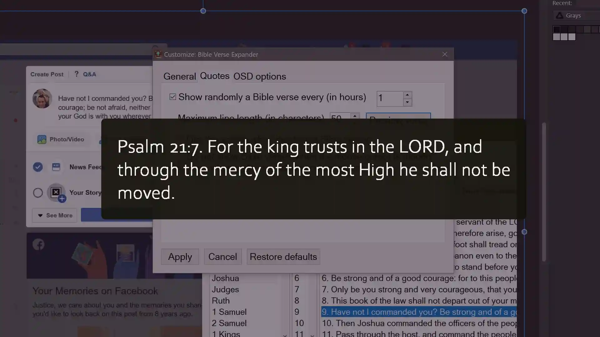 Bible Verse Expander screenshot