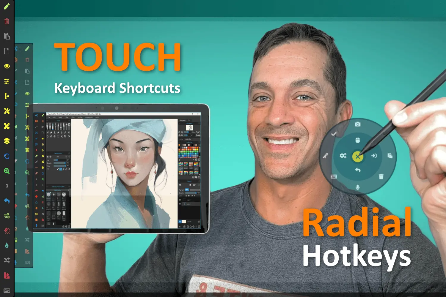 Touch Control Tablet Tablet Pro | Better Pen and TOUCH controls for Windows