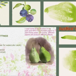 Rebelle 7 Brush Pack - Florigraphy